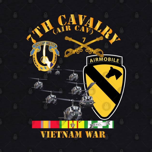 7th Cavalry (Air Cav) - 1st  Cav Division w SVC by twix123844